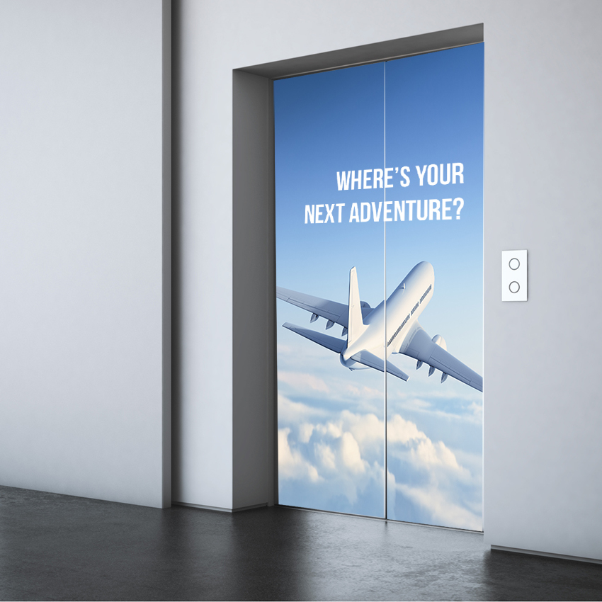 Advertising Elevator
