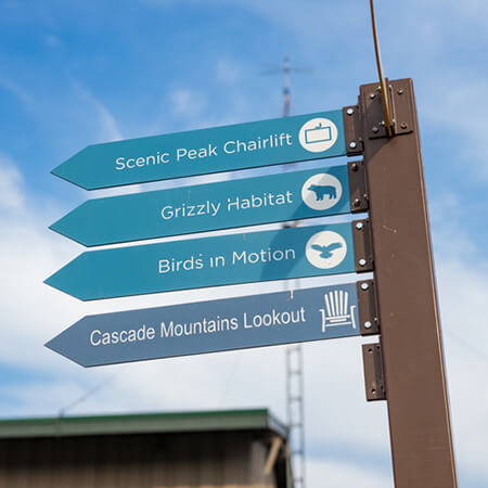 Outdoor Directional Signage