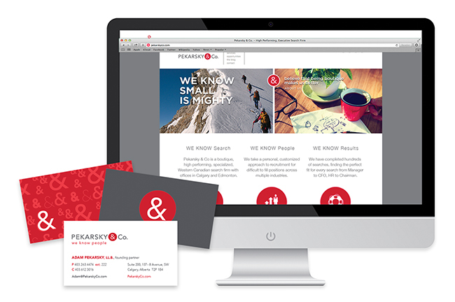 Pekarsky & Co. Website & Business Cards